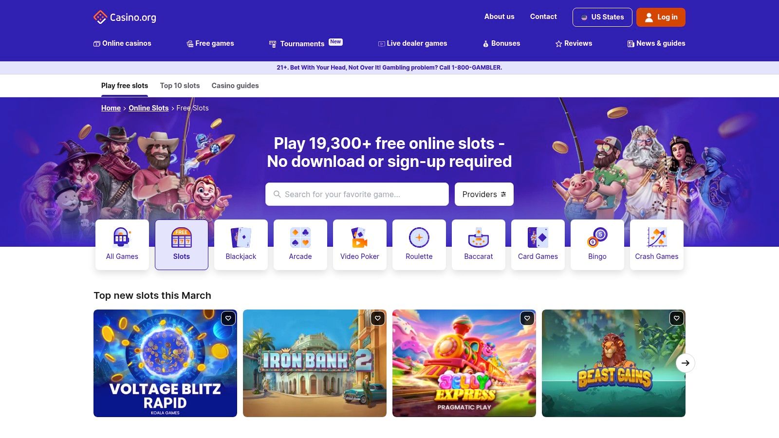 Casino.org Free Slots