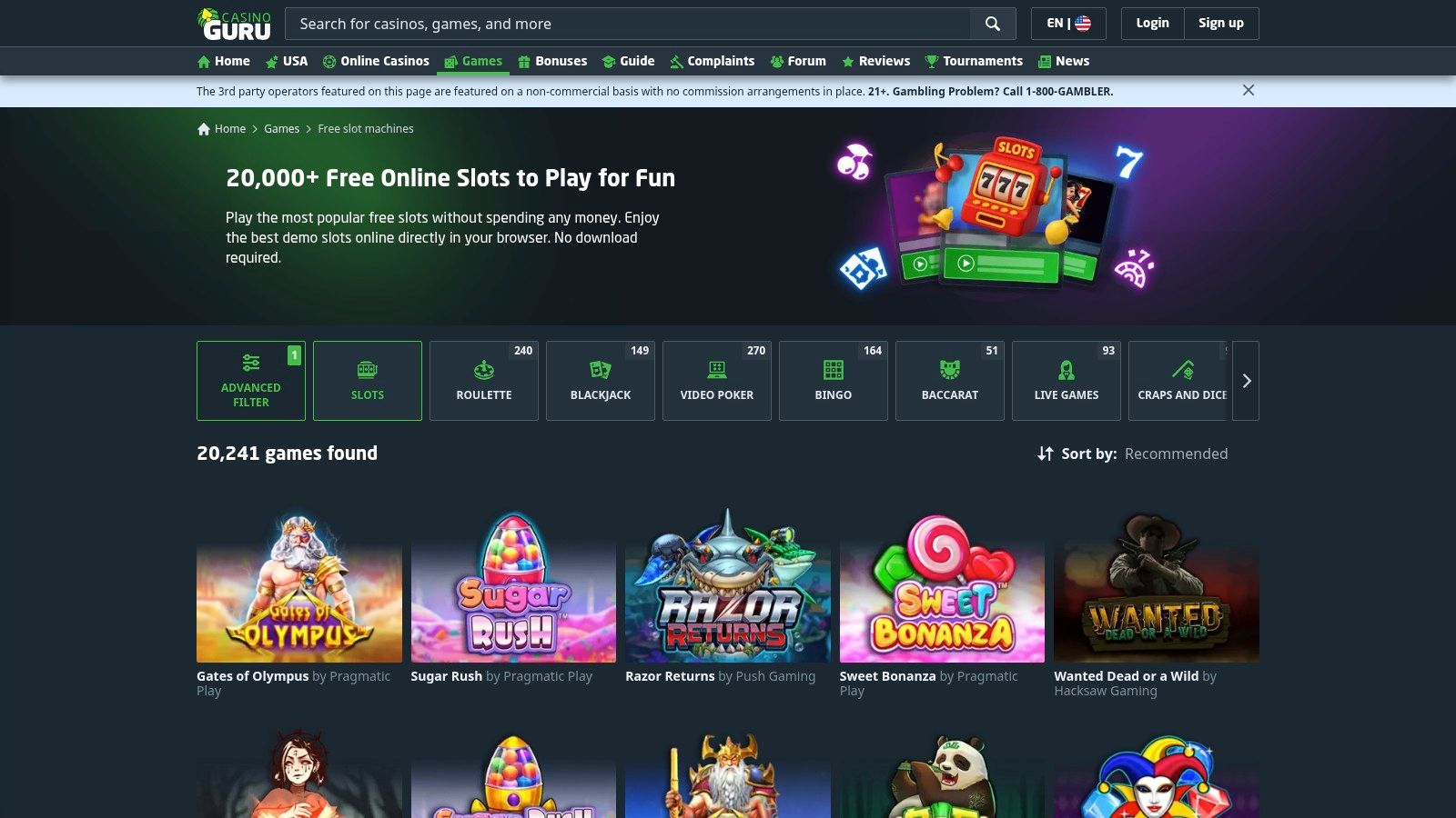 Casino Guru – Free Slots