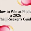 How to Win at Pokies: A 2026 Thrill-Seeker’s Guide