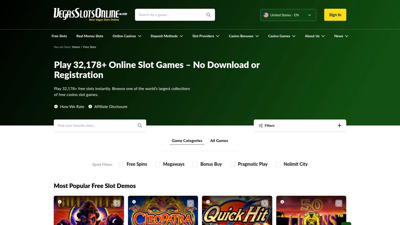 VegasSlotsOnline