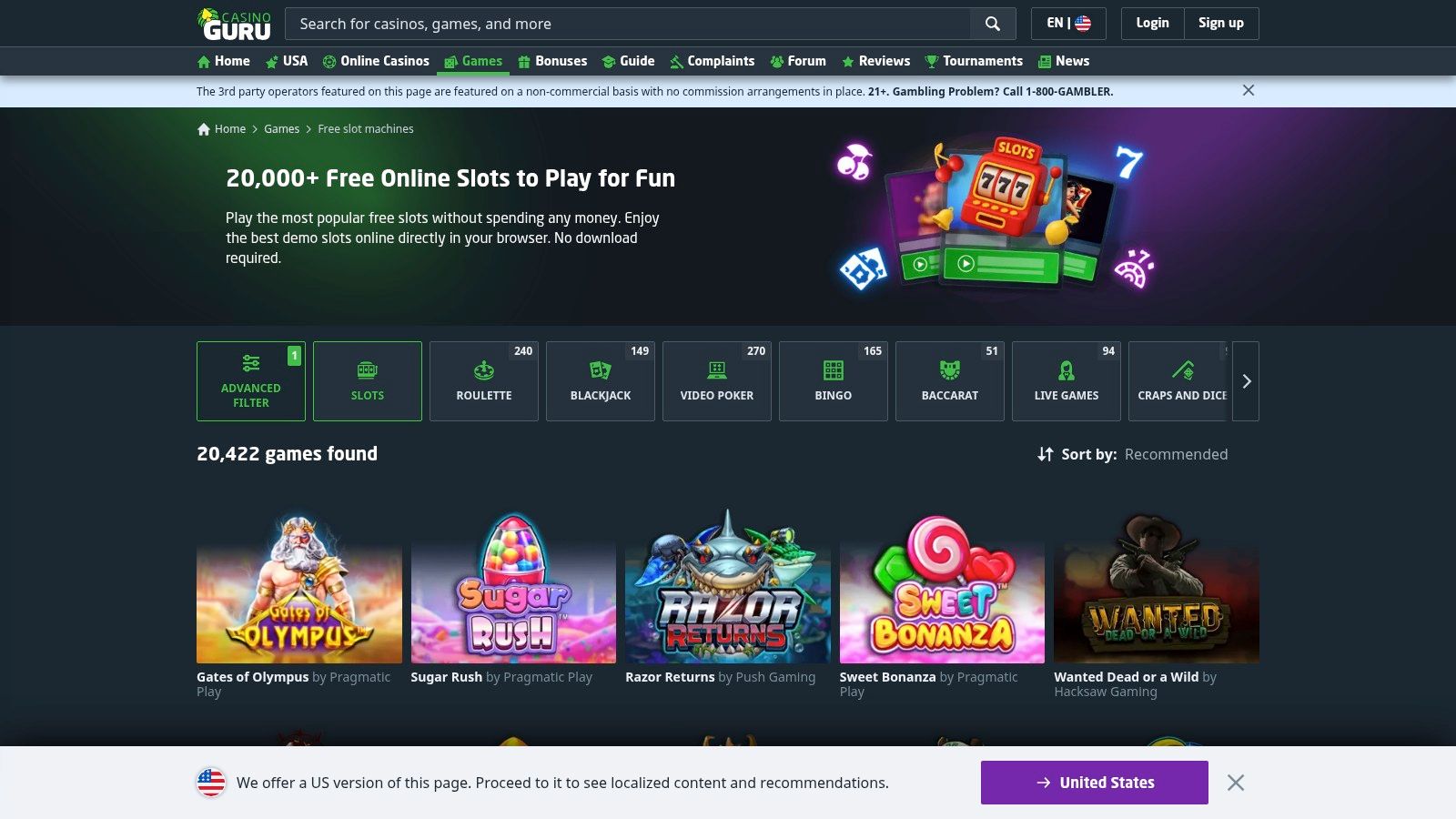 Casino Guru – Free Slots