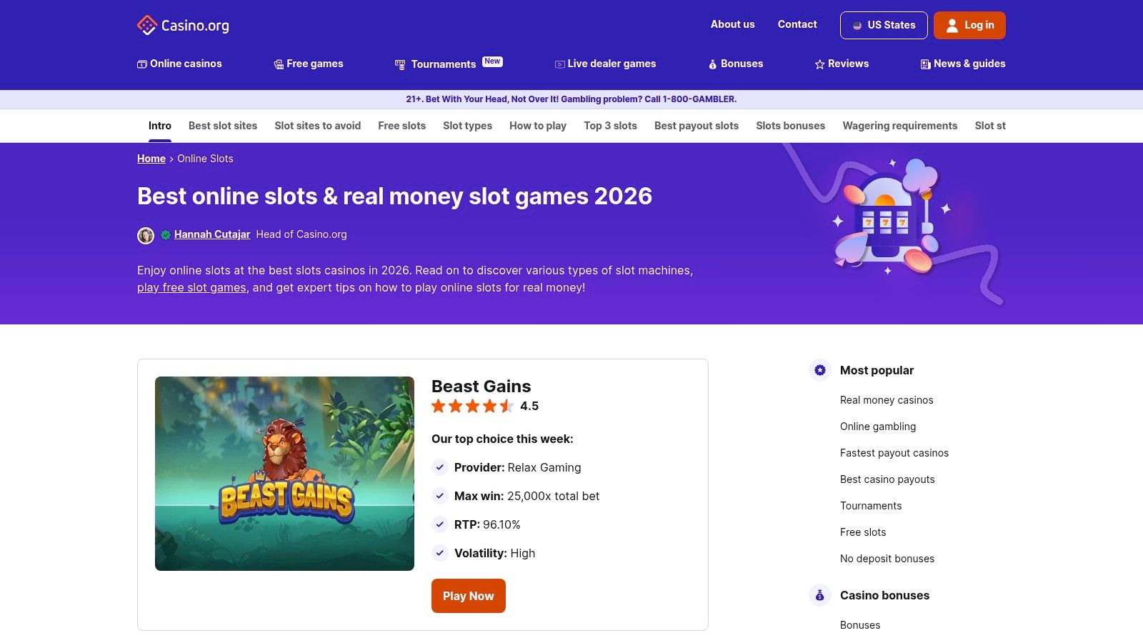 Casino.org – Free Slots