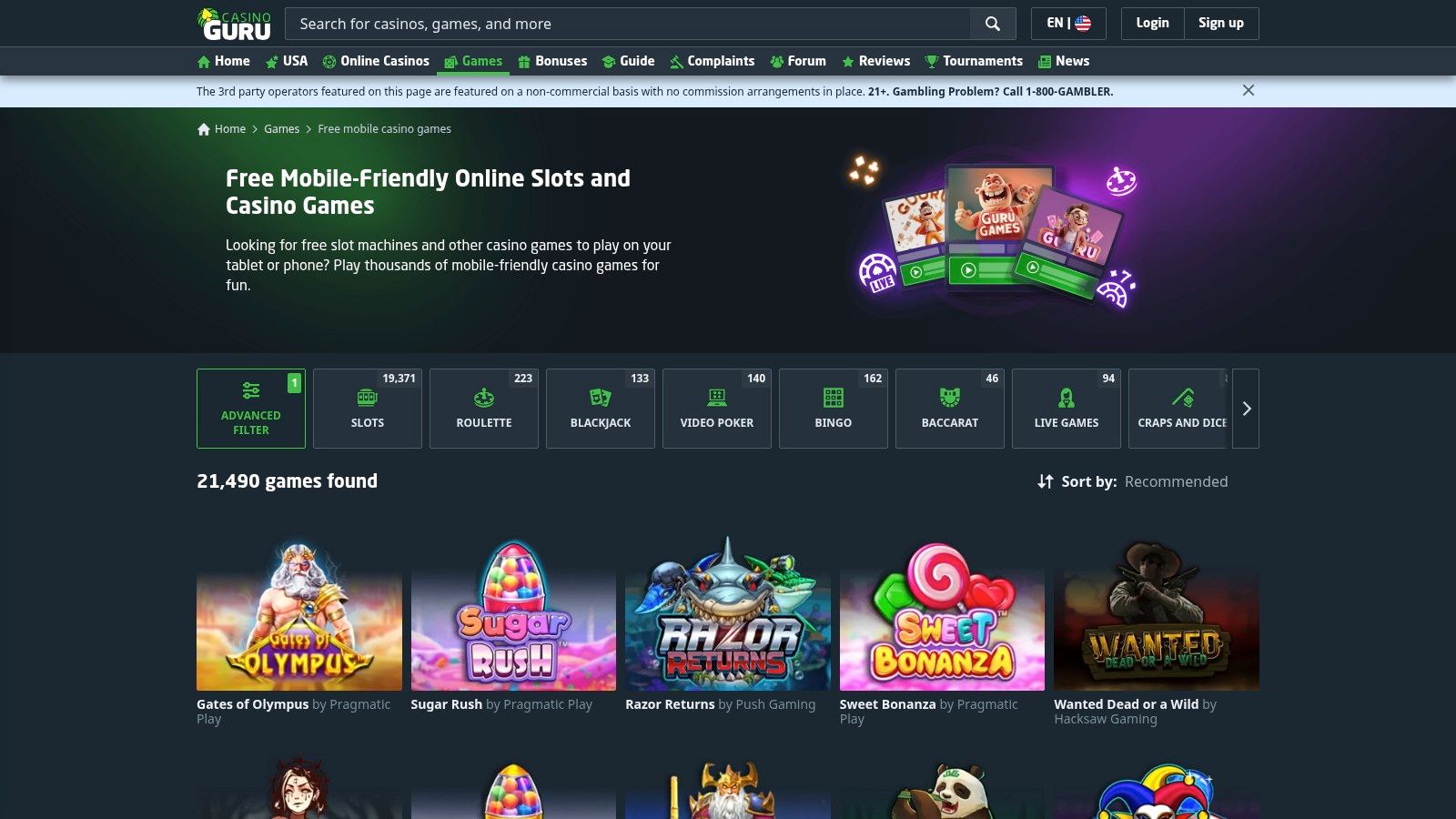 Casino Guru – Free Casino Games (Slots)