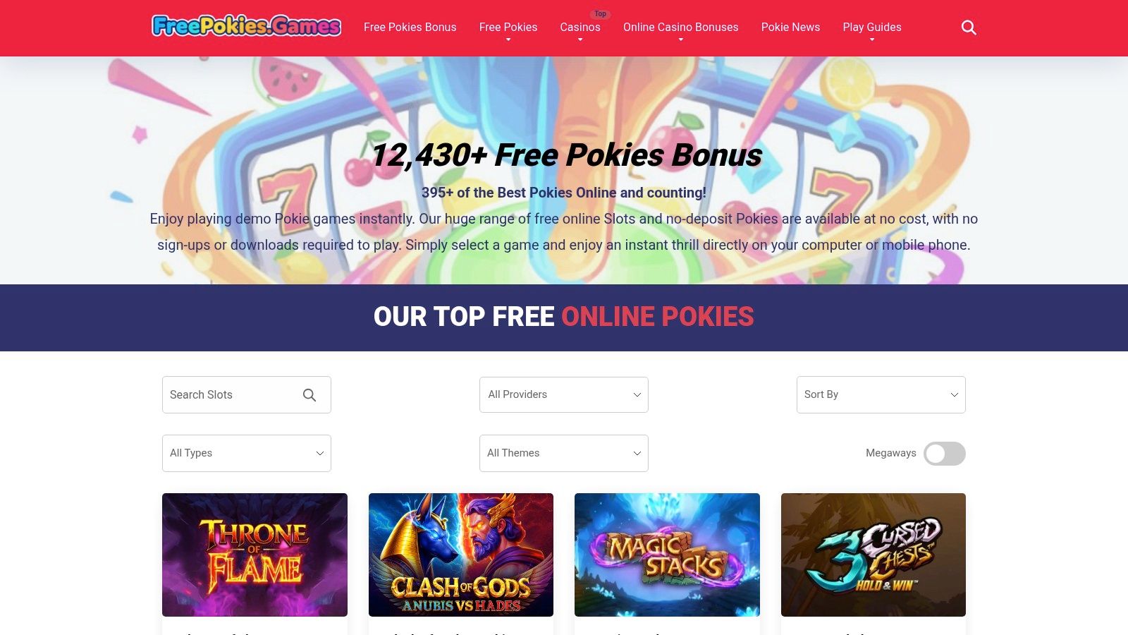 Free Pokies Games