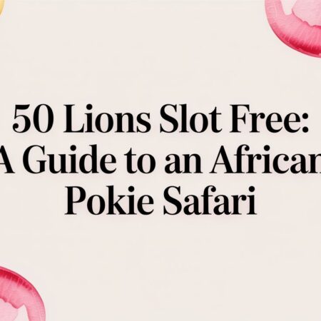 50 Lions Slot Free: A Guide to an African Pokie Safari