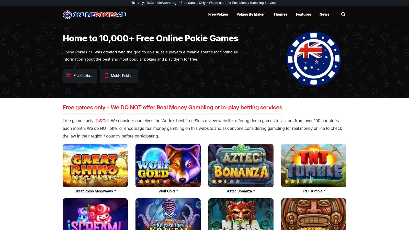 Online Pokies 4U