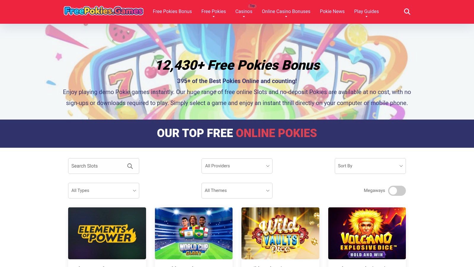 Free Pokies Games