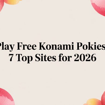 Play Free Konami Pokies: 7 Top Sites for 2026